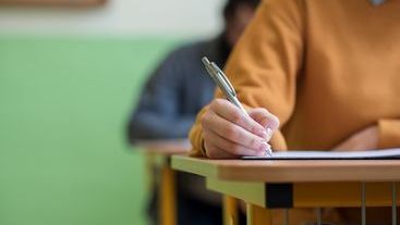 person writing