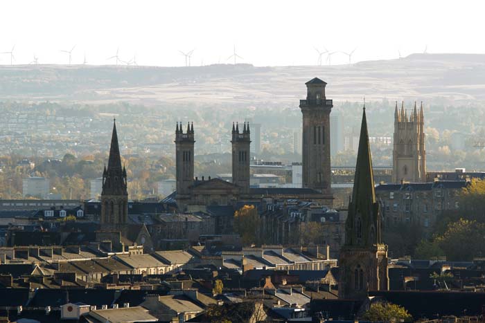 Glasgow City Skyline