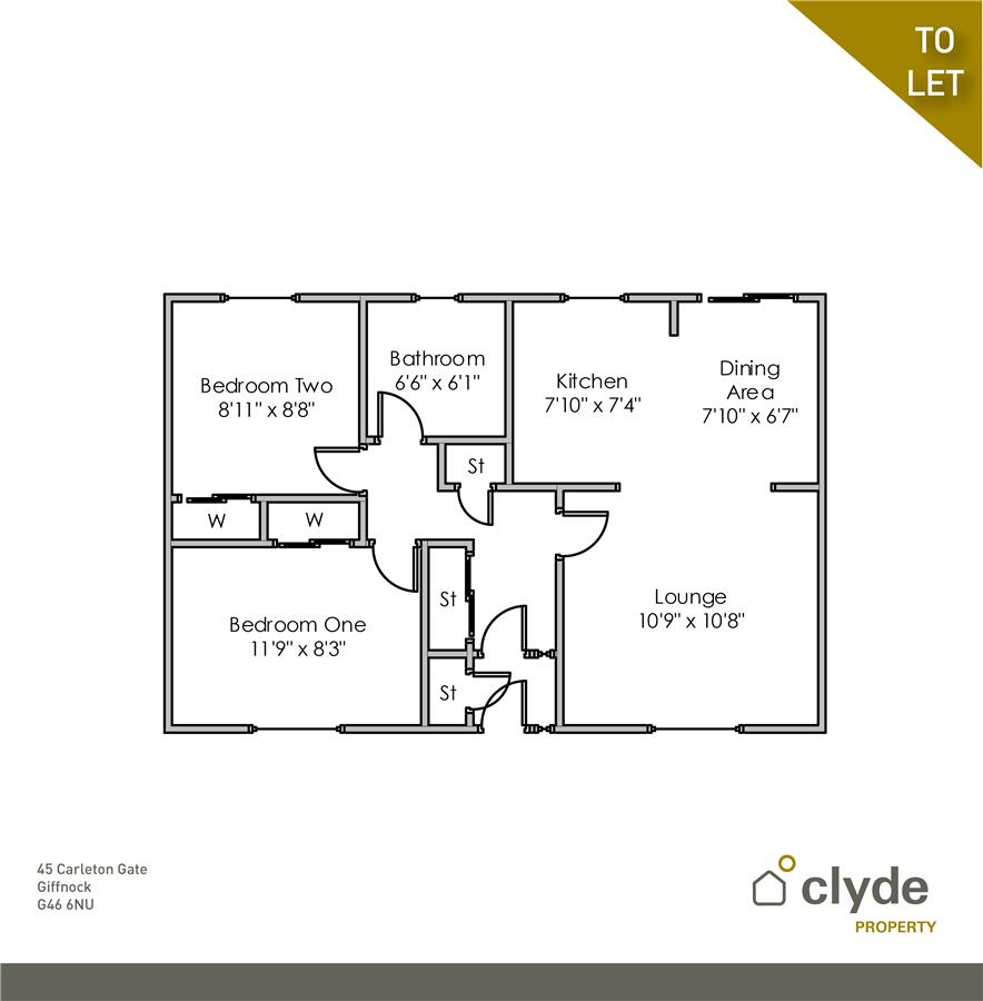 Property to rent in Merrylee, G46, Carleton Gate properties from