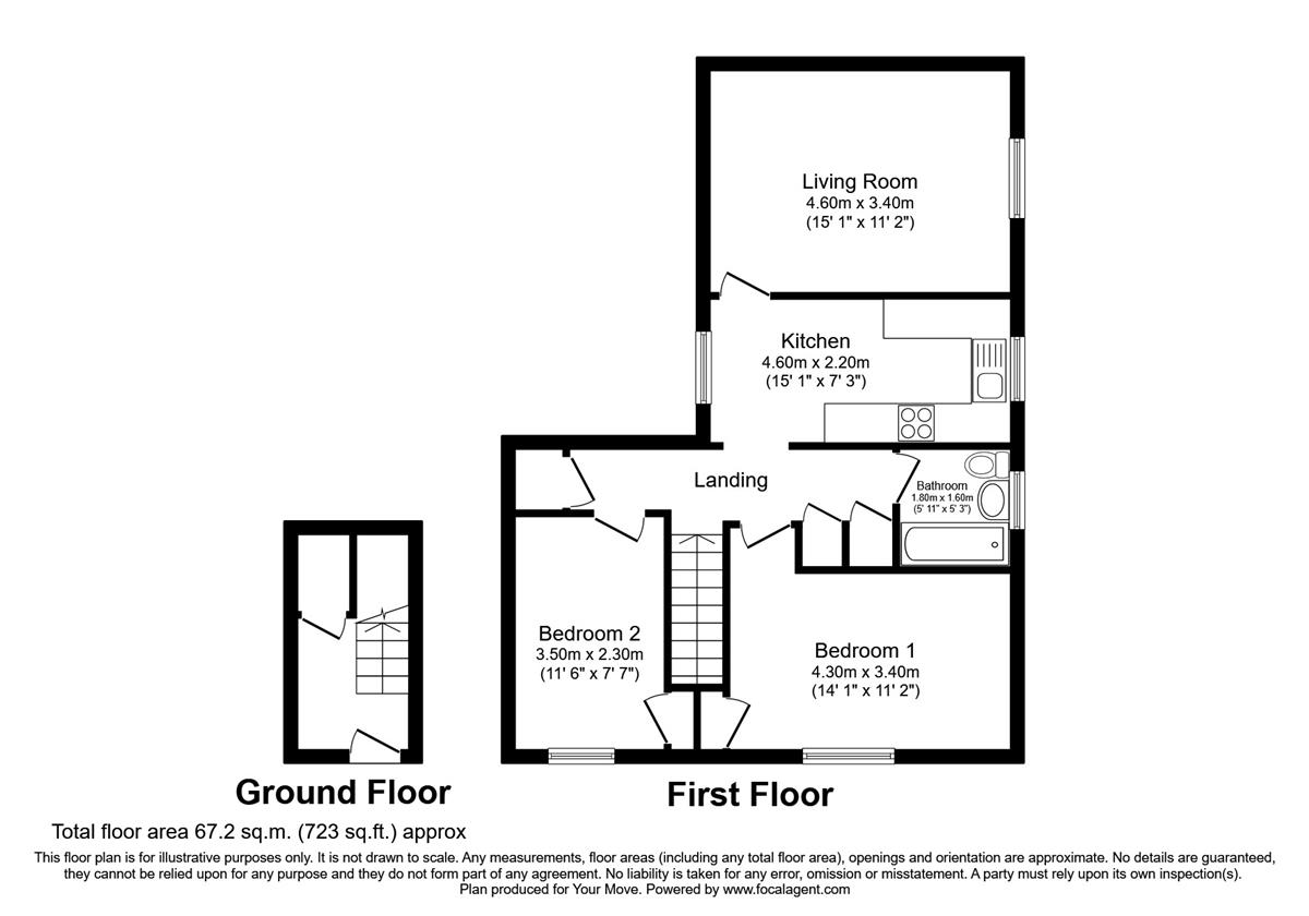 Property to rent in Glenrothes, KY6, Huntly Drive properties from