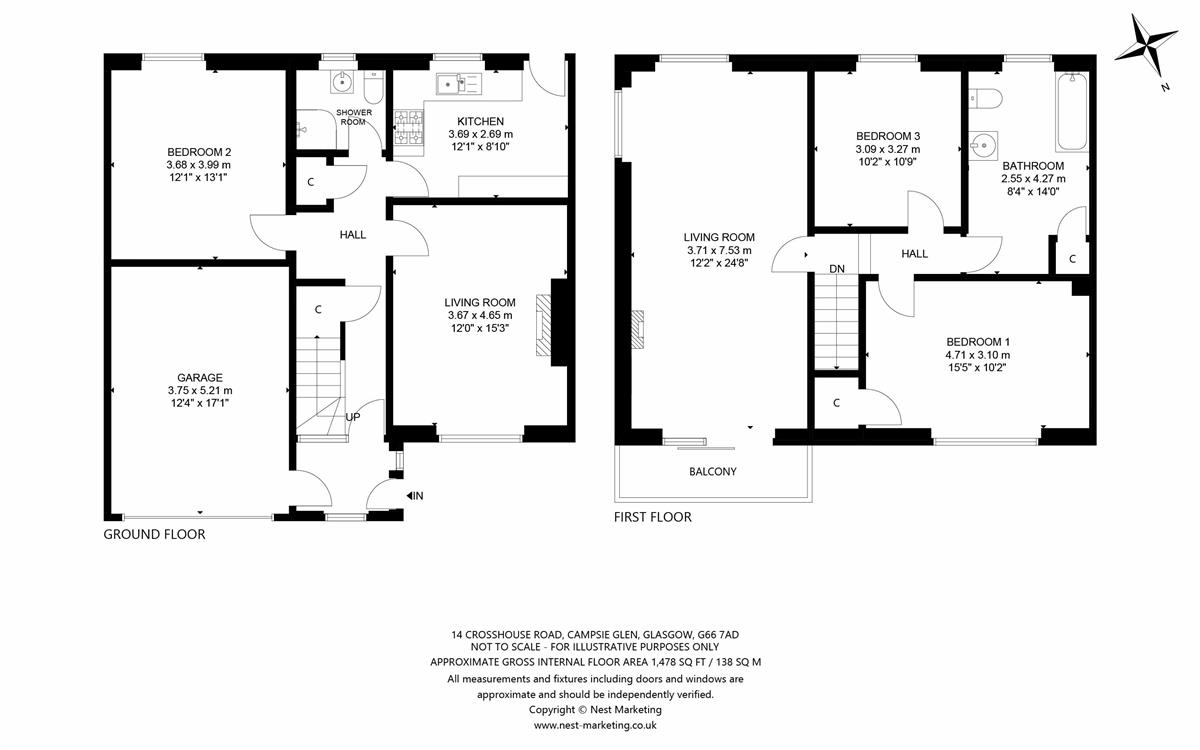 Property to rent in Lennoxtown, G66, Crosshouse Road properties from