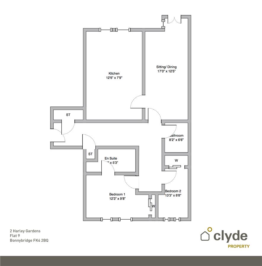 Property to rent in Bonnybridge, FK4, Harley Gardens properties from