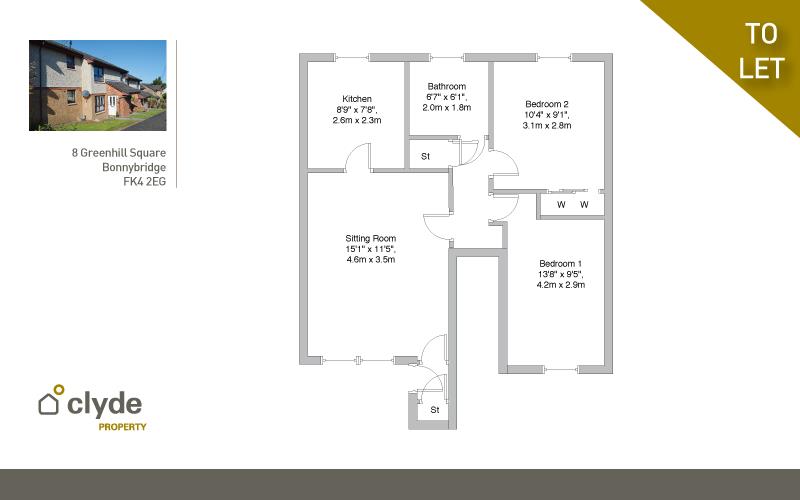 Property to rent in Bonnybridge, FK4, Greenhill Square properties from