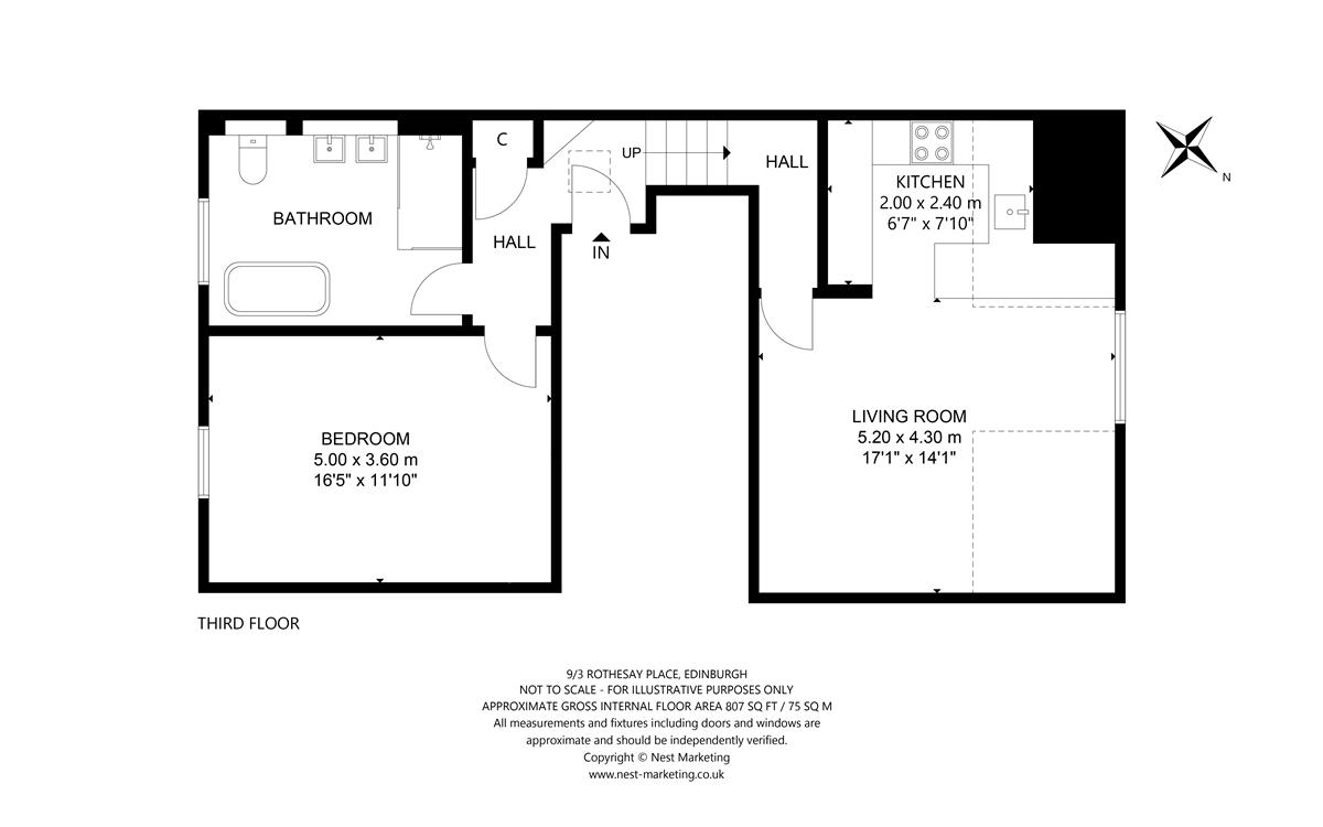Property to rent in West End, EH3, Rothesay Place properties from