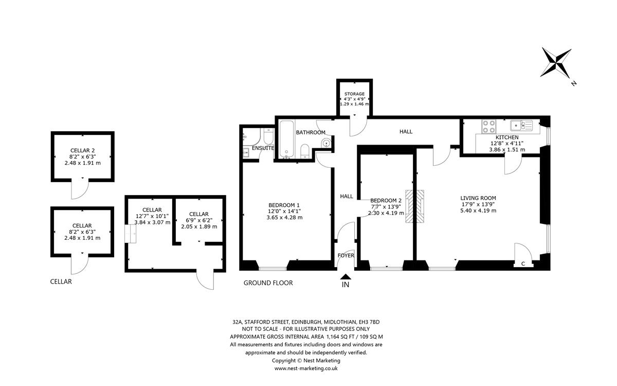 Property to rent in West End, EH3, Stafford Street properties from
